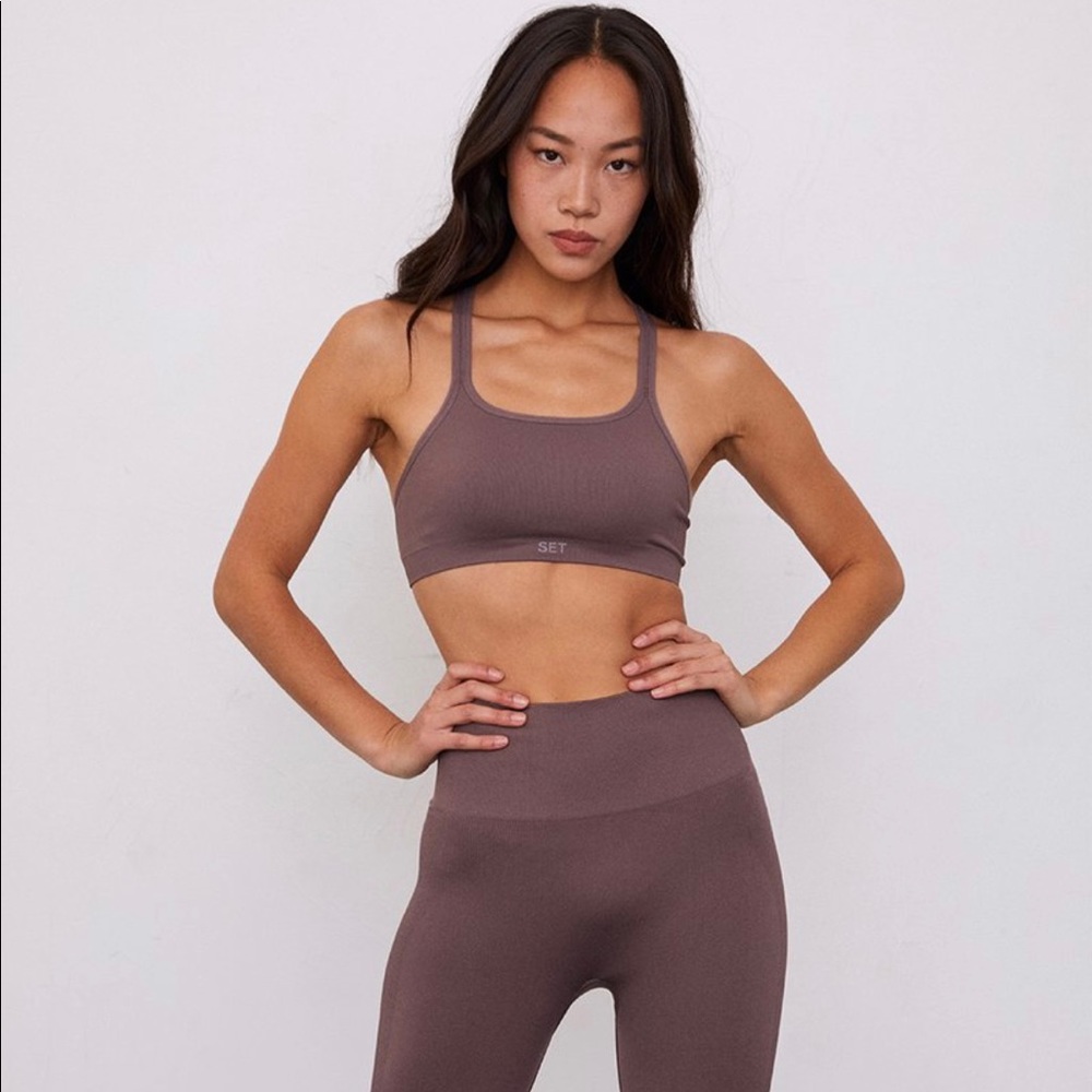 SET ACTIVE Sculptflex Box X bra in Pepper